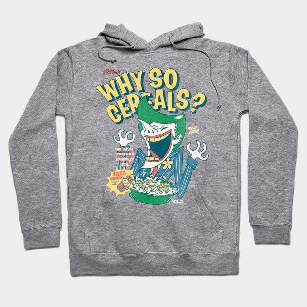 Why so cereals? Hoodie by mathiole